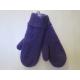 Ladies Acrylic/Ice land Yarn Glove/Mitt with Cross Hawse--Thinsulate glove--Fashion glove--Solid color