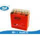 Custom High Performance Motorcycle Battery , Small Gel Cell Motorcycle Battery