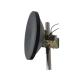 10dBi Gain White/Black Radome D5GHz IRECI Parabolic Telecommunication Horn Microwave Antenna