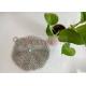 7x7 Round Square Single Ring Mesh Chain Mail Scrubber For Pot Cleaning