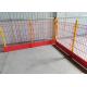 Fall Prevention Safety Temp Roof 50X100mm Edge Protection Barriers Extension