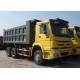 Sinotruk HOWO 6x4 Dump Truck Trailer 18M3 Square Shape / U Shape Tipper Body