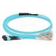 OM4 Elite 40g Breakout Cable , 8-144 Fibers Multimode Fiber Jumpers