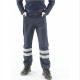 HRC2 Flame Resistant Pants Navy Fire Retardant Work Pants With Reflective Stripes