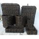Rattan Laundry baskets for hotel use