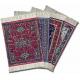 CM-007 Rubber Back Coasters Table Cover Oriental Fabric Mat Drink Mats Coaster