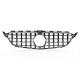 100*25*38 cm ABS Front Bumper Mesh Grill Front Grille for Mercedes Benz C-Class W205