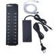 Industrial Grade 20 Port USB2.0 Hub Charger Data Sync And Charging Station