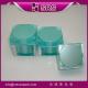 luxury and elegant promotion square shape jar,high quality cosmetics cream empty jar