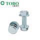 High Quality DIN6921 M6 M8 M10 Carbon Steel Hexagon Serrated Flange Bolt Nut