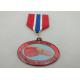 Iron / Brass / Copper / Zinc Alloy 2D or 3D Offset Printing Medal for Souvenir