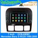 Ouchuangbo car radio 1024*600 2G RAM android 7.1 for Mercedes Benz S W220 1998-2005 with  4*45 Watts amplifier