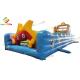 Tarpaulin Inflatable Play Park Portable Bouncer House Fire - Retardant