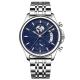 Sport Style Stainless Strap Watch Big Dial Quartz Wrist Watches For Men