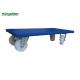 Blue Anti - Slip Transport Roller Wheeled Dolly For Moving Furniture , Heavy Duty 4 Wheel Dolly