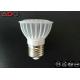 12v 7 Watts Led Spot Bulbs Smd3030 Mr16 Dimmable With White Aluminum Housing