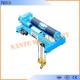 Industrial Quadrate Electric Wire Rope Hoist Standard Low Headroom Trolley Hoist