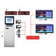 EQMS Automatic Wireless Queue Management Display System Ticket Machine For Bank and Telecom Shops
