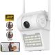 2MP HD Outdoor Wireless IP Camera With LED Wall Lamp Floodlight