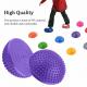 Foot Massage Spiky Half Ball Balance Exercise Pods for Deep Tissue Foot Muscle Therapy