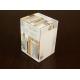 Custom CMYK Full Color Ivory Cardboard UV Printing Disposable Box ZY - UV03