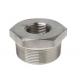 SS304 SS201 SS316 SS Threaded Pipe Fittings For Hex Bushing