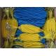 3M fishing missed rope with steel hooks good protection wire coil leash prevent from lost