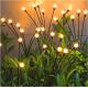 Modern LED Solar Firefly Lights Outdoor Lighting Waterproof Stake Lights Charging Time 6-8 Hours