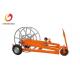 TakeUp Reel And Carriage Auto Rewind Hose Reel Work With Hydraulic Puller Tensioner For Winding