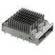 TE 2227103-3 ZQSFP+ 1x2 Cage With Heat Sink Connector Press-Fit Through Hole 28 Gb/s