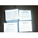Two Sided Package Insert Printing Paper Leaflet Folding For Pharma Box