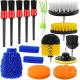 Sustainable 4.5in Wheel Cleaning Brush 16Pcs Drill Scrubber Attachment Set
