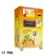commercial center white 220V 50HZ orange juicer vending machine