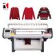 High Speed Automatic Dual System Computerized Flat Knitting Machine Second Hand