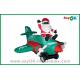 Large Inflatable Santa Claus Outdoor Blow Up Christmas Decorations With SGS