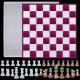 LSY  12 inches XL Large Checkers Chess Board Mold for Resin, Full Size 3D Silicone Chess Piece Mold for Epoxy Resin