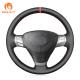 Custom Hand Sewing PU Leather Steering Wheel Cover for Toyota Venza Solara Aurion 2006-2012