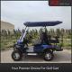 4kw Motor Motorized 4 Seat Golf Cart 80km Range 12 Inch Electric Tour Car