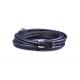 AIA PoCL Power on Camera Link Flexible Cable  SDR Left Angled to MDR