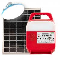 25W Solar Lighting System Power Emergency For Home With 3bulbs