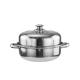 Double Soup Steamer Pot 28cm Household Non Stick Cookware Set