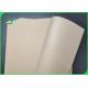 Wood Pulp 160gsm 200gsm Kraft Paper Roll For Stationery Folding Resistance
