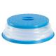 Multi Function Silicone Vegetable Washing Bowl Collapsible Microwave Food Cover Plate Cover