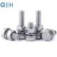 Combination Screw Hexagon Head Bolt Stainless Steel 304 316 Single Coil