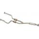 Raw Steel Direct Fit Catalytic Converter For 2006 Lexus Gs300 V6 3.0 Rear