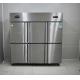 Commercial Stainless Steel Freezers Six Doors 48 Cu Ft
