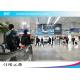 Aluminum Alloy / Steel Giant P4 SMD2121 indoor Advertising LED Screen For