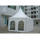 Hexagonal White PVC Fabric Gazebo Canopy Tents Aluminum Profile