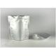 Frozen / Sea Food Aluminium Foil Zip Lock Bag , Temperature Resistance Stand Up