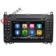 B200 Car DVD Player For Mercedes Benz 2 Din Touch Screen Car Stereo With Wince System